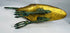 Egyptian Revival decorative sculpture with a later-applied gilt finish, verdigris patina, and graceful ibis silhouette.
