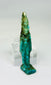 Late Period Egyptian faience amulet of Sekhmet circa 664–332 BCE with turquoise glaze