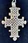 Authentic vintage Ethiopian devotional cross representing the rich traditions of Ethiopian Orthodox Christianity.