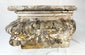 18th–19th century carved and gilded wood fragment transformed into elegant sculptural stand