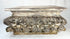 Historic architectural salvage piece with floral and foliate carving, later adapted as stand
