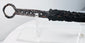 14th-century medieval weapon with long thrusting blade, crossguard and distinctive ring pommel