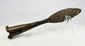 Antique European iron socketed spearhead 18th century or earlier