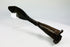 Antique iron spearhead showing natural patina and historic wear