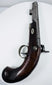Opposite side of 19th-century Fenton of London pistol with curved walnut grip and percussion mechanism