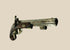 19th-century Fenton London .62 caliber percussion pistol with octagonal barrel, ornate hand-engraved lock and hammer, walnut stock with checkered grip, fine example of English gunsmithing, circa 1840–1860