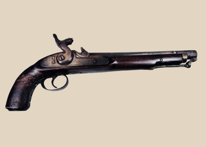Indo-Afghan Percussion Holster Pistol | Modeled After British Military Arms | Mid-19th Century