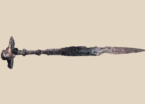 Espada corta de hierro de Luristán | Arma del antiguo Oriente Próximo | 750–650 a. C.