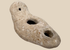 Ancient terracotta oil lamp from the Eastern Mediterranean and Near East