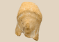 Ancient Greek terracotta female head, circa 4th century BCE