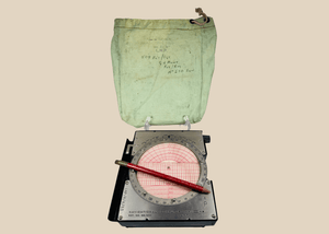 Vintage RAF Aviation Navigation Computer with Original Carry Case | Circa 1953