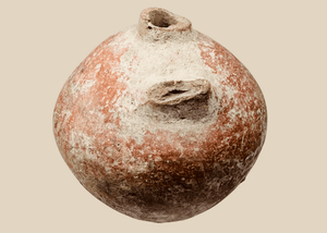 Ancient Roman Terracotta Feeding Vessel with Handle | Circa 1st – 4th Century CE