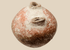 Ancient Roman terracotta feeding or dispensing vessel with globular body, circa 1st–4th century CE