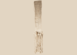 Hopi | Handwoven Child’s Rain Sash with Corn Husk Tassel Forms | Circa Early – Mid 20th Century
