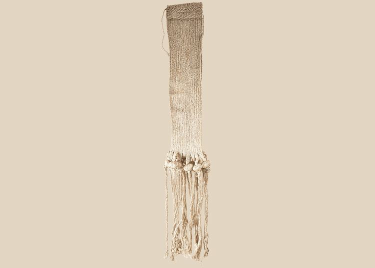 Early to mid-20th-century child’s rain sash attributed to the Hopi Pueblo tradition