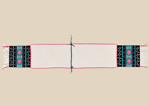 Mid-20th-century ceremonial dance sash attributed to the Hopi Pueblo tradition
