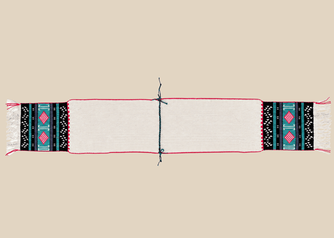 Mid-20th-century ceremonial dance sash attributed to the Hopi Pueblo tradition