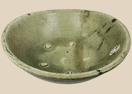 Lý–Trần Dynasty Vietnamese celadon bowl dating to circa the 12th–14th century