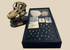 Natural history fossil collection with Cambrian trilobites, fossil fish, shark teeth and Brachiosaurus skull replica