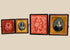 Pair of mid-19th-century Victorian cased female portraits traditionally identified as mother and daughter