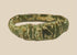 Late Roman bronze finger ring with engraved geometric bezel and aged archaeological patina, circa 3rd–5th century CE