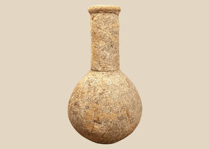 Roman Provincial Stone Unguentarium | Ancient Perfume & Cosmetic Vessel | 1st–3rd Century CE