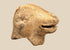Ancient zoomorphic stone vessel fragment traditionally attributed as a ram-head rhyton spout, circa 7th–4th century BCE, with a projecting muzzle.