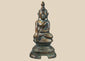 Antique Burmese bronze Shakyamuni Buddha from the Konbaung Period, circa 1780–1830