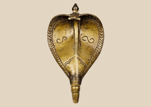 Indian Brass Naga Cobra Shrine Canopy | Circa 19th Century