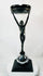 Rare Art Deco Frankart smoking stand with iconic Jazz Age design