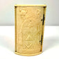Antique Masonic bone snuff box attributed to French prisoners of war in Britain during the Napoleonic Wars.