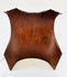 19th-Century French Cuirassier Armor Backplate Showing Original Patina and Brass Rivets