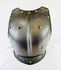 19th-Century French Cavalry Cuirassier Breastplate Showing Battle Dent and Patina