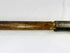 Rare 18th-century European axe with broad curved blade and distinctive forge maker’s stamps.