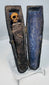 Late 18th to early 19th-century wooden memento mori coffin