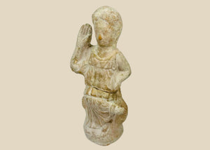 Grecorromana | Figura de terracota de una diosa | Hacia los siglos I-III d. C.