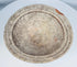Pair of Roman North African earthenware bowls displaying mineral deposits, burial encrustation, and ancient wear.