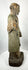 Antique carved saint figure from Latin America with devotional character
