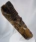 Antique West African ceremonial mask used in ritual performances and ancestral traditions.