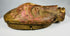 Baule inspired tribal mask with hollowed interior and cord holes