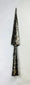 Forged iron spearhead from Europe Iron Age to Early Medieval period