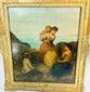 Victorian oil painting Happy Moments by Edward John Cobbett RBA