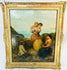Edward John Cobbett Victorian painting mother and child coastal scene