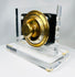 Sargent and Greenleaf Rochester New York safe lock detail with patina