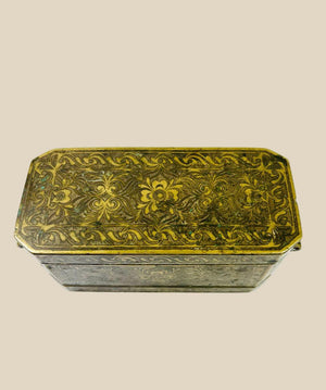 Historic Betel Nut Box | Philippines | Hand-Engraved Brass | Circa 1780–1820