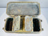 Open betel box with individual inner compartments raised, revealing separate storage sections for traditional betel accoutrements.
