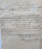George Bomford handwritten ordnance letter addressed to Major Mathew Mountjoy Payne