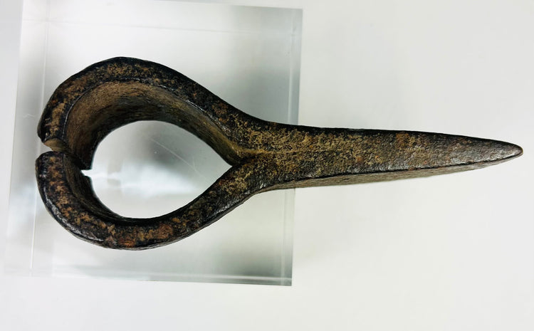 Museum-quality Fur Trade axe head representing Indigenous–European exchange history