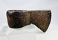 Authentic Fur Trade tomahawk-style axe head with flared blade and deep antique patina