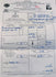 Historical purchase invoice issued by Sasson Ancient Art in Jerusalem, dated August 16, 1998, documenting the acquisition of a Roman glass unguentarium.